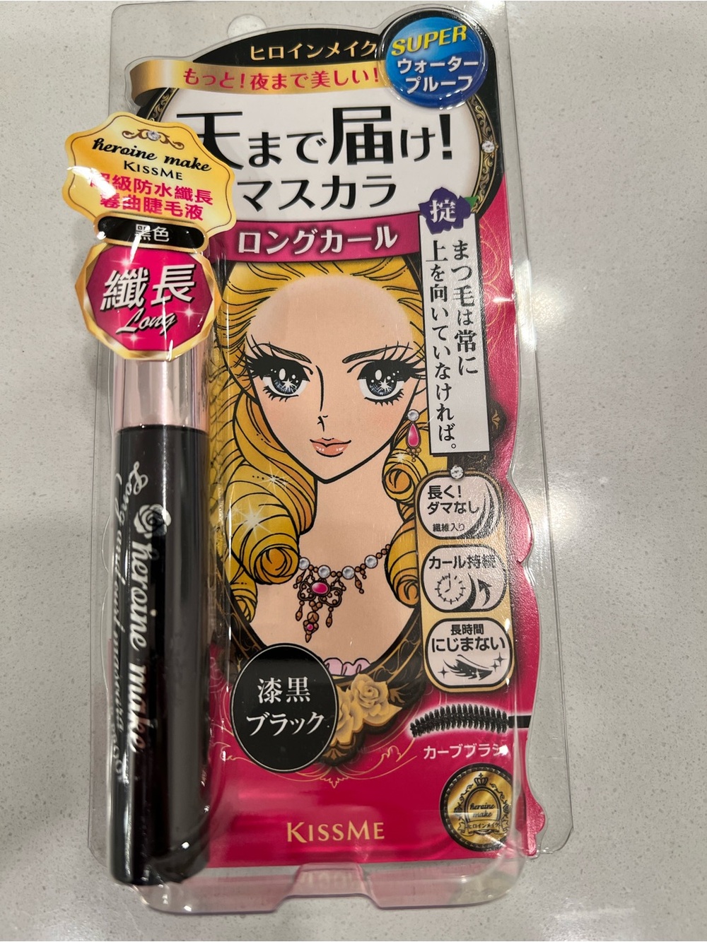 Heroine Make Long Curl Mascara — Black